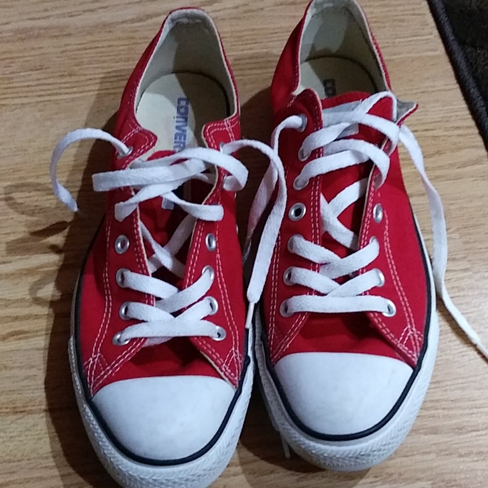 Mens Red Converse